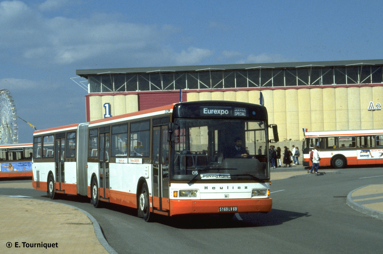 Le GX187 n° 2002 mis en service en mars 1986 à l'occasion de la Foire de Lyon
