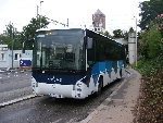 La livrée Rhône fait enfin son apparition sur les Arès de la ligne 165, comme on le voit sur le 773 stationné rue de Bonnel en juillet 2007.