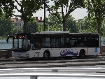 Sur la 171 en attente sur les quais du Rhône. 3 Juin 2014