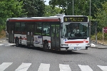 Le 3728 est vu sur la ligne 61 près de la gare de St Germain au Mont d'Or. Juillet 2015.