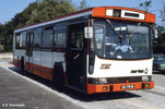Le PR100 PA repeint n° 2724 au terminus de Dardilly Le Paillet en juillrt 1984