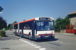 Le PR180.2 n° 2204 avenue De Lattre de Tassigny à Bron en septembre 1993