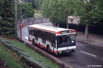 Le PR100 MIR n° 3828 à l'arrêt L'Hormet en juin 1989