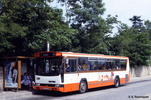 Le PR100 PA repeint n° 2771 au terminus du Pérollier en juin 1986