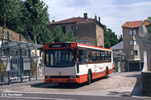 Le PR100 Mi n° 3752 au terminus de St Just en juillet 1989 (habillage)