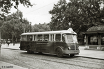 Le PCR n° 1223 au terminus de Perrache en août 1954, en remplacement des tramways