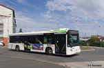 Le GX337 n° 51 au rond-point de la Gare le 03/09/21