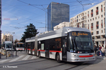 Le lighTram 19 n° 2021 à la Part-Dieu le 02/03/2026