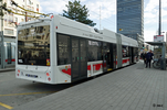 Le lighTram 19 n° 4921 au terminus (non électrifié) de la Part-Dieu le 02/03/2026