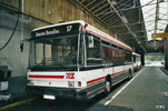Le R312 n° 3450 garé à l'entrée du dépôt d'Oulloins en 2003