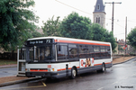 Le R312 n° 3343 à Marcy L'Etoile Centre en septembre 1991