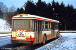 Le SC10R n° 1414 au terminus des Basses Barolles en jnvier 1985