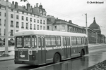 Le PCMU n° 1226 garé en HC quai Gailleton en novembre 1971
