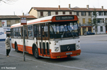 Le SC10UO n° 3633 place Sublet à Vénissieux en mars 1986
