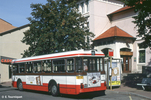 Le SC10UO n° 1334 au terminus de Meyzieu Centre en septembre 1990