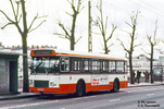 Le SC10U TLS n° 3118 (ex 1145) quai Jules Courmont au terminus Cordeliers en février 1978