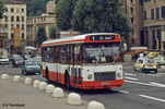 Le SC10UM n° 3507 sur le pont Bonaparte en septembre 1988
