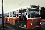 Le SC10U LS neuf n° 2355 au terminus de Parilly en juillet 1974
