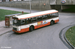 Le SC10UO n° 3662 au terminus de Duchère-Plateau en décembre 1984
