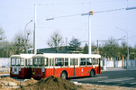 Les SC10U n° 1123 et 1125 garés au nouveau dépôt de La Soie en mai 1980