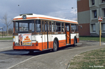Le SC10UO n° 1328 au terminus de Vaulx-Thibaude en avril 1986