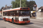 Le SC10U LS n° 3431 à l'arrêt Oasis en mai 1989