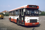 Le SC10UM n° 3543 au terminus de Meyzieu Plantées en juillet 1983