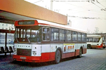 Le SC10U LS n° 2460 au terminus de Bonnevay en décembre 1983