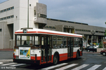 Le SC10R n° 1642 devant l'Hôtel de Ville de St Priest en mai 1993