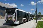L'Urbanway 18 n° 1015 au nouveau terminus de Rillieux Ostérode le 20/05/2026